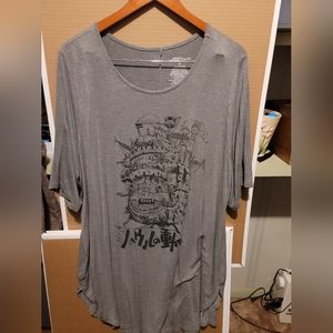 Torrid studio Ghibli how's moving castle t shirt